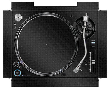 Pioneer DJ PLX 1000 Skin Carbon